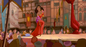 Esmerelda - A Disney "princess", as animated by Russ Meyer.