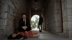 Of course, Katherine does snap Elena's neck.  So, Katherine's title of queen bitch might be safe for now.