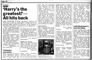 Behold: Our 12th Doctor's fan letter to the show in which he now plays the lead. Cue "awww" now.