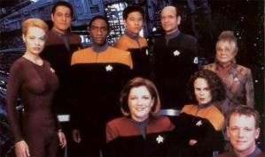 Star Trek Voyager crew