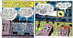 Batman Sunlamp Naked