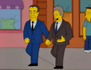 Simpsons Clinton Dole