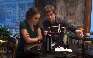 Annie (Charlotte Le Bon) and Philippe Petit (Joseph Gordon-Levitt) in TriStar Pictures' THE WALK.