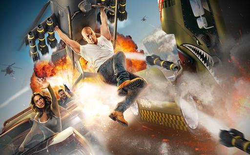 Vin Diesel Strikes a Schwarzenegger Pose on the Poster for