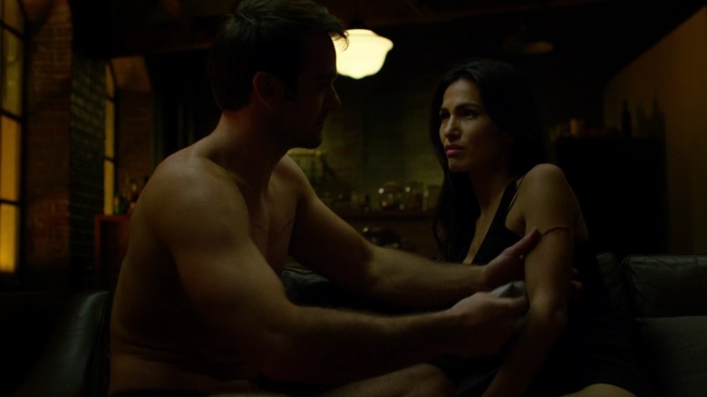 Daredevil Semper Fidelis Jaws scene