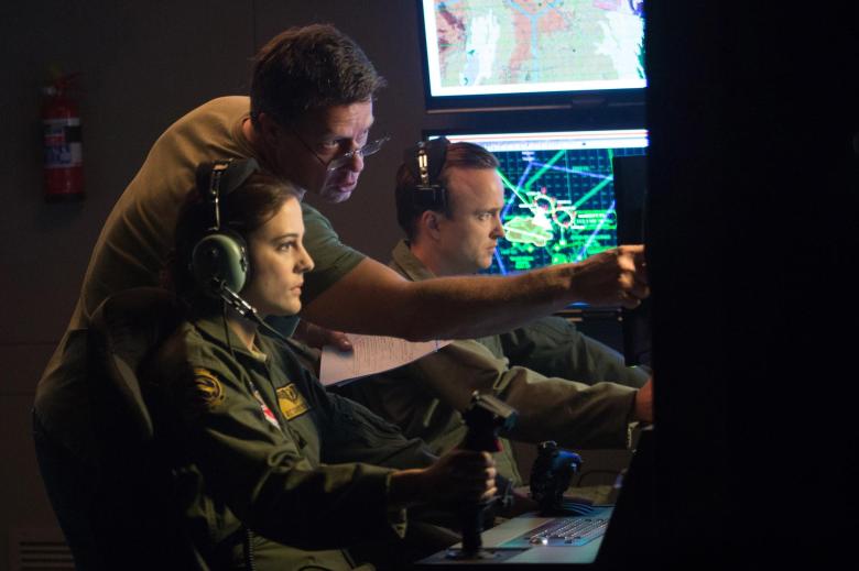 still-of-gavin-hood,-aaron-paul-and-phoebe-fox-in-eye-in-the-sky-(2015)-large-picture