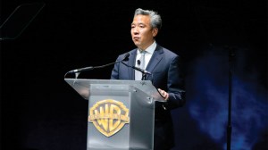 Mandatory Credit: Photo by Eric Charbonneau/REX Shutterstock (4691380bm) Kevin Tsujihara Warner Bros Presentation at CinemaCon 2015, Las Vegas, America - 21 Apr 2015